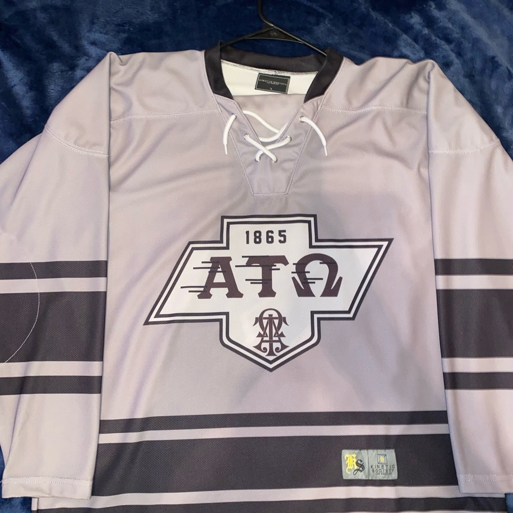 Custom Alpha Tau Omega Fraternity Hockey Jersey